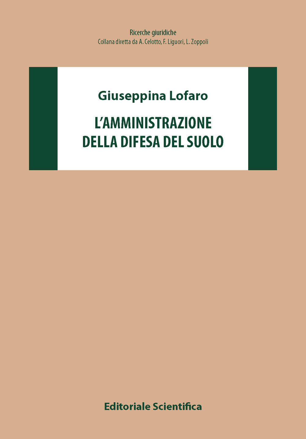 L'amministrazione della difesa del suolo