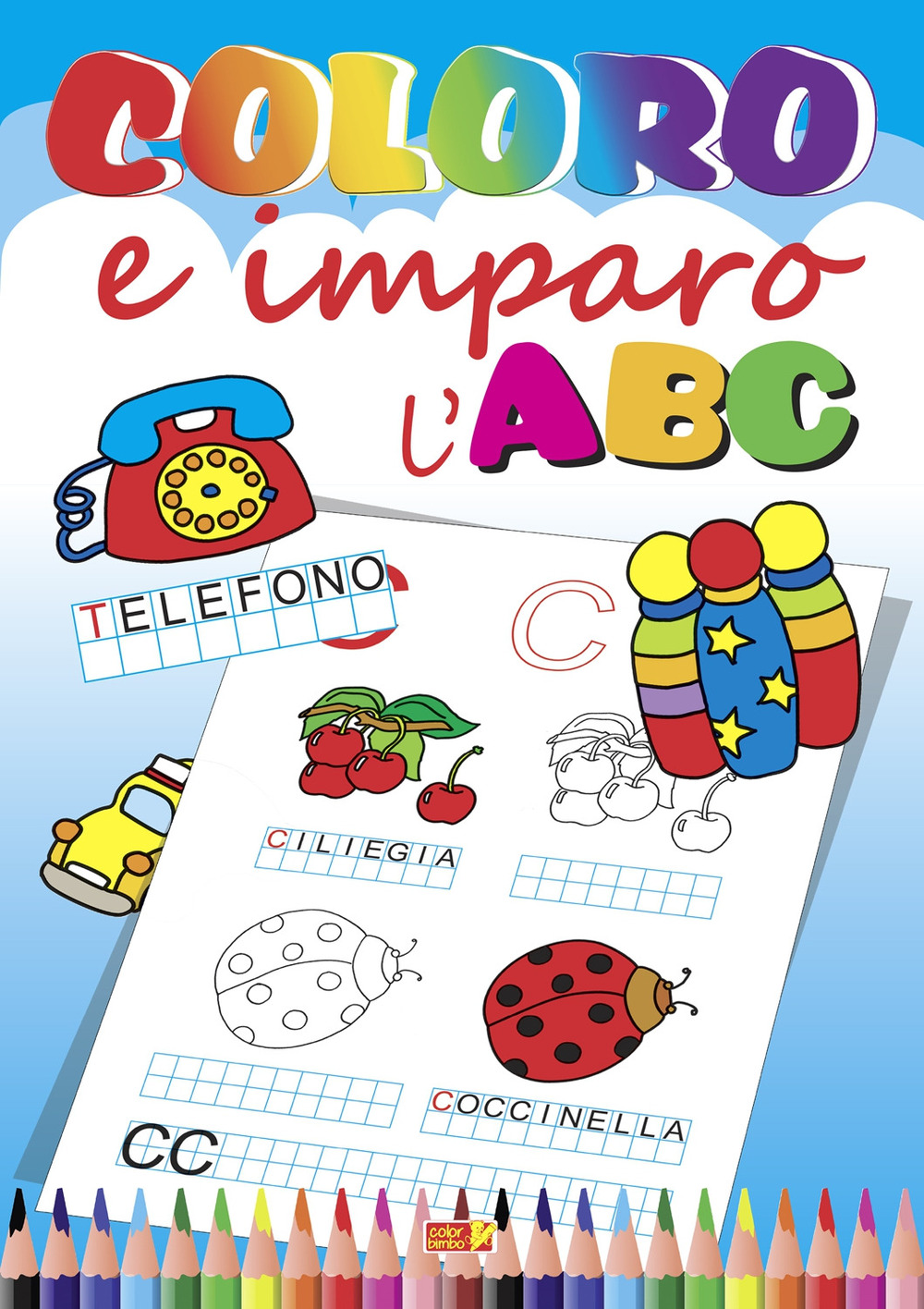 Coloro e imparo l'ABC. Ediz. illustrata