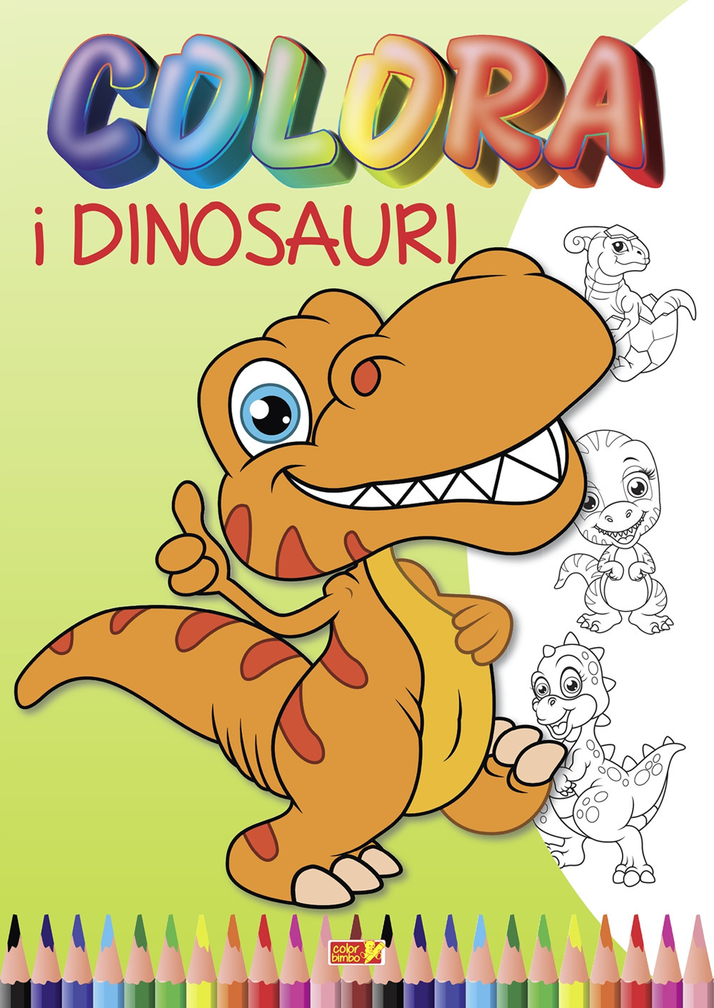 Colora i dinosauri. Ediz. illustrata