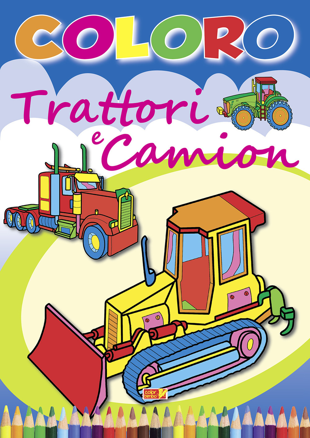 Coloro trattori e camion