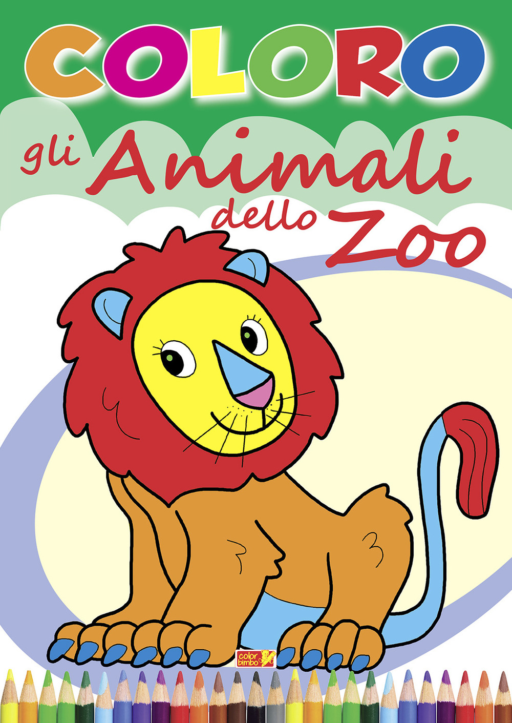 Coloro gli animali dello zoo