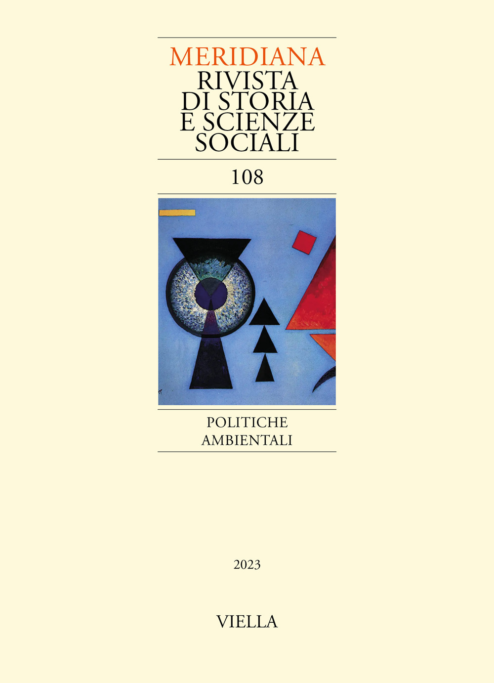 Meridiana (2023). Vol. 108: Politiche ambientali