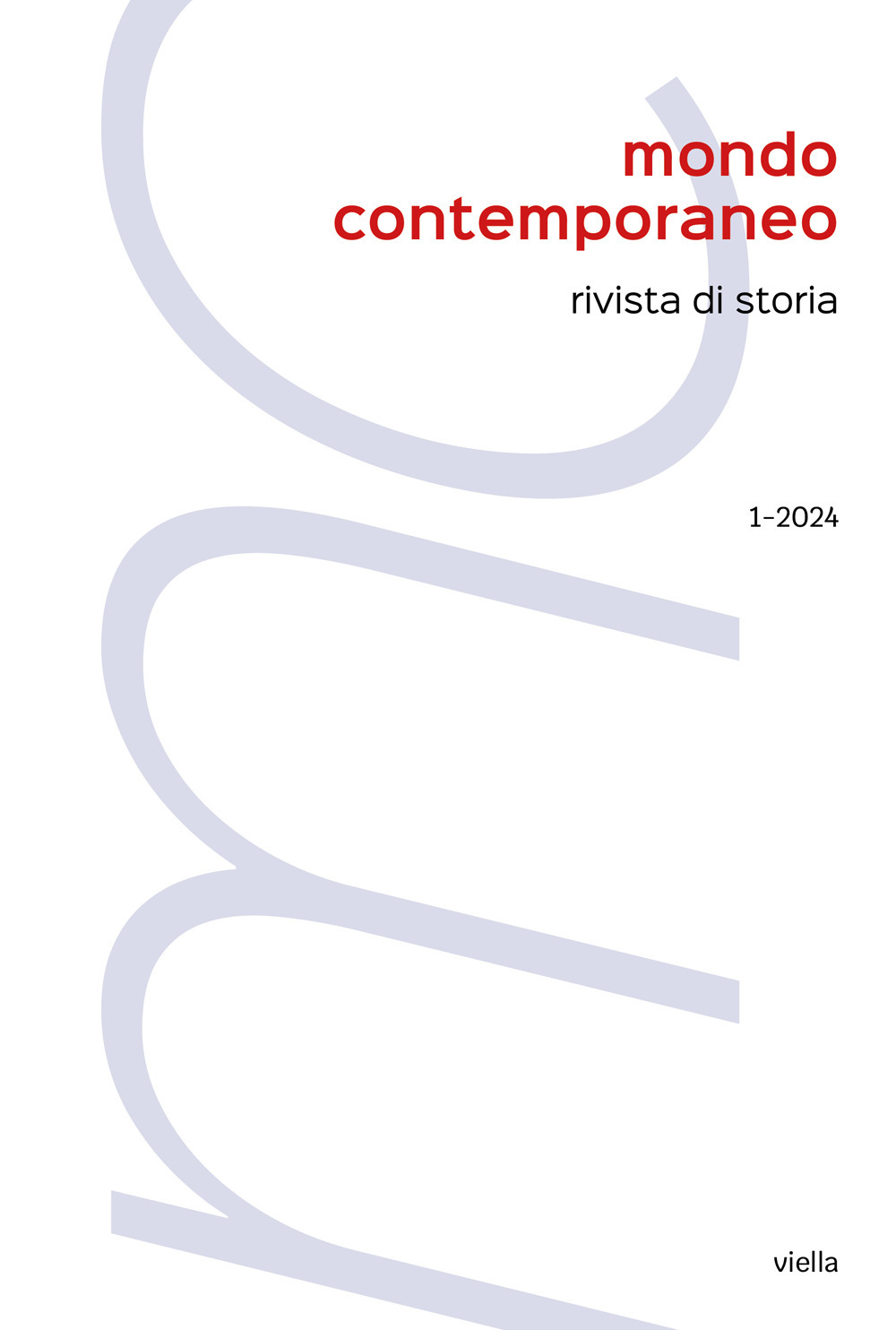 Mondo contemporaneo (2024). Vol. 1