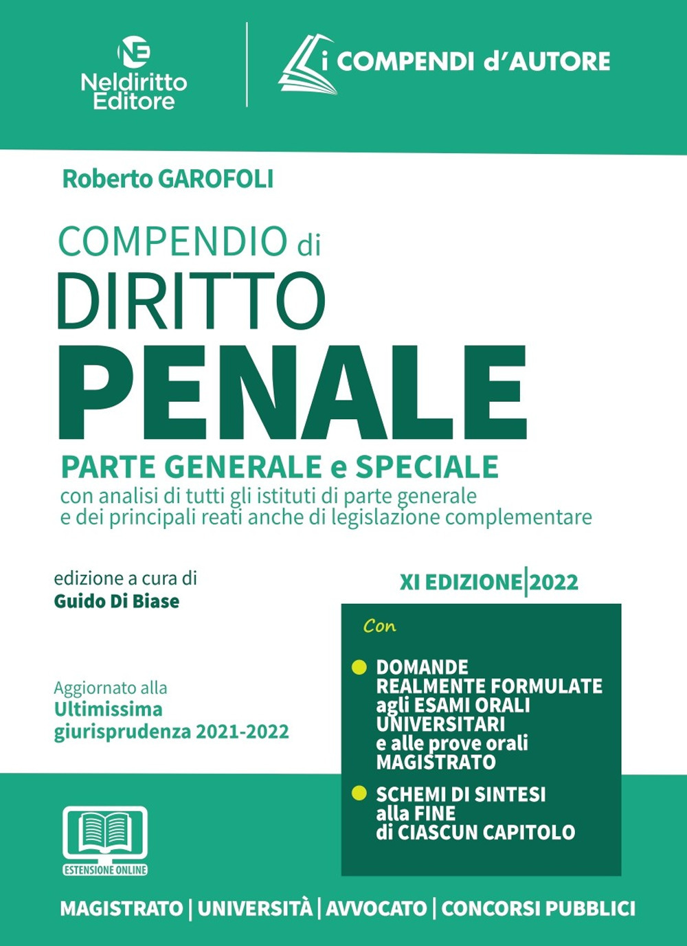 Compendio di diritto penale. Parte generale e speciale