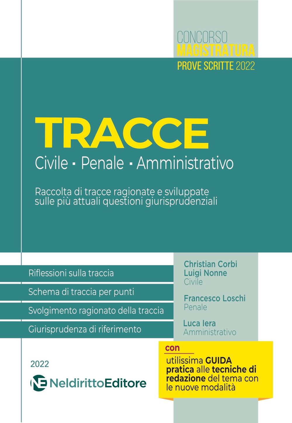 Tracce concorso magistratura 2022: civile, penale e amministrativo