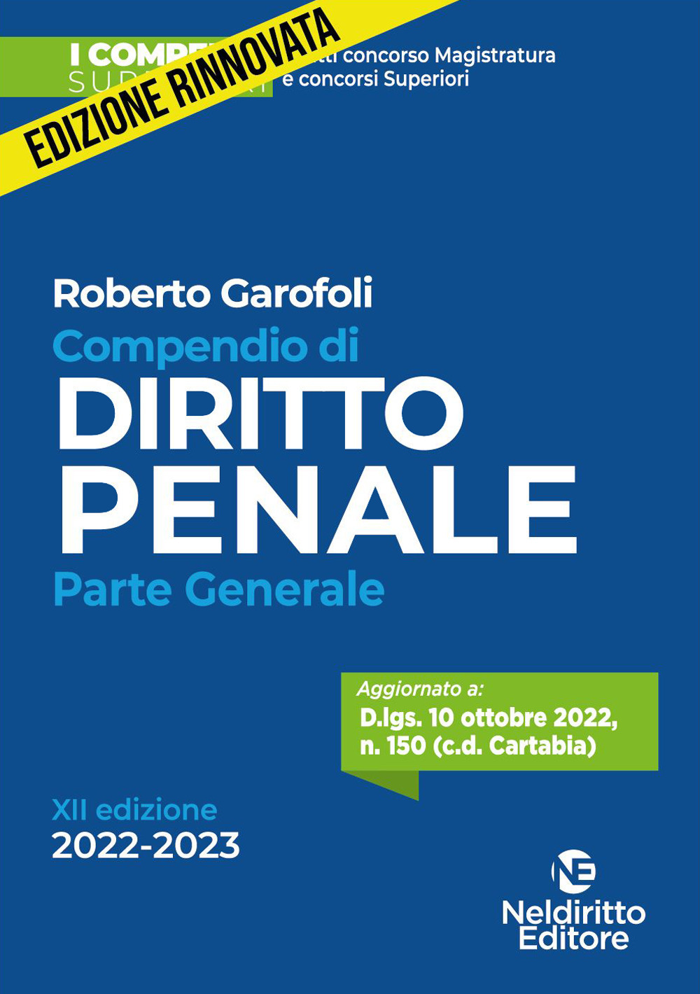 Compendio di diritto penale. Parte generale