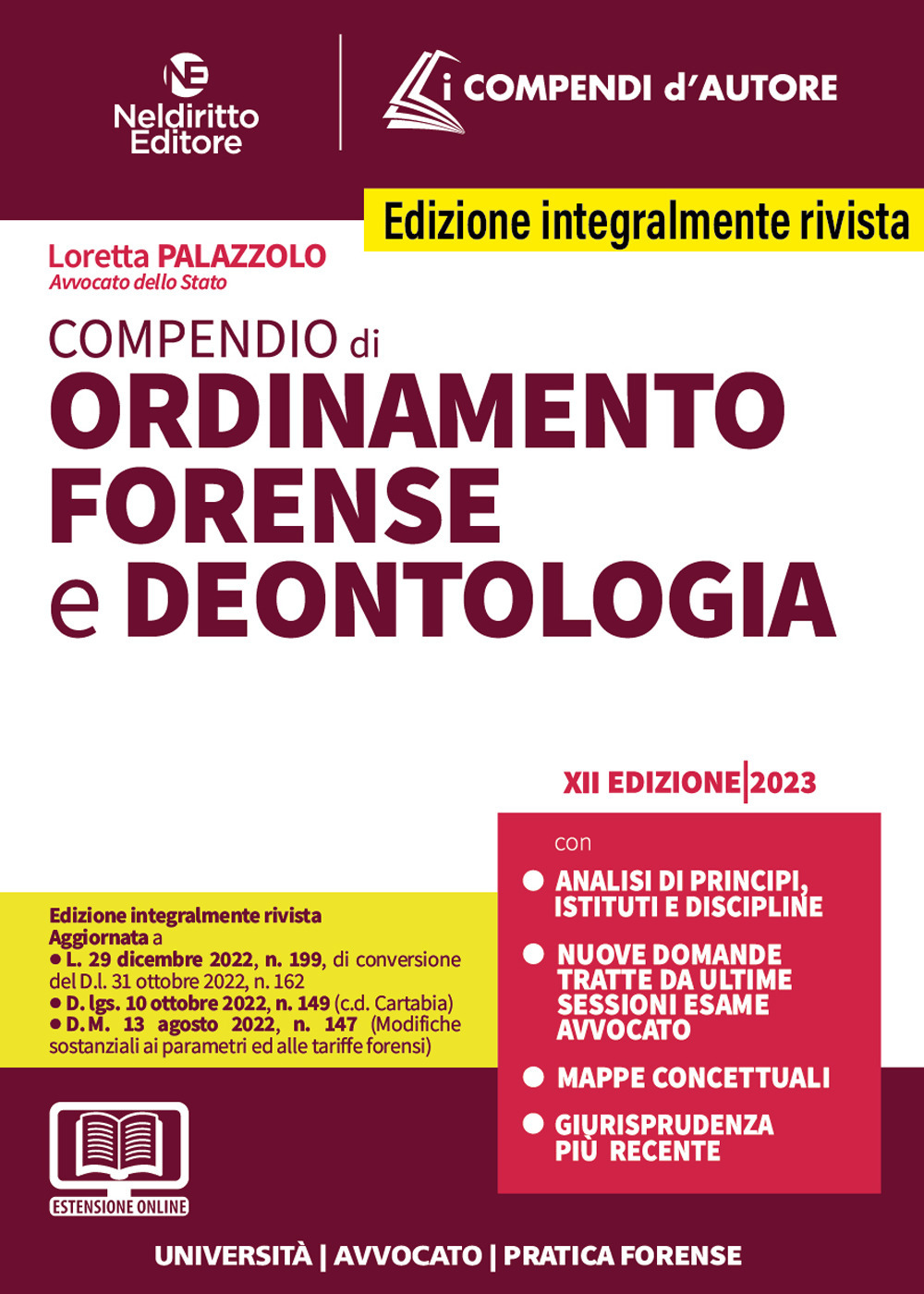 Compendio di ordinamento forense e deontologia