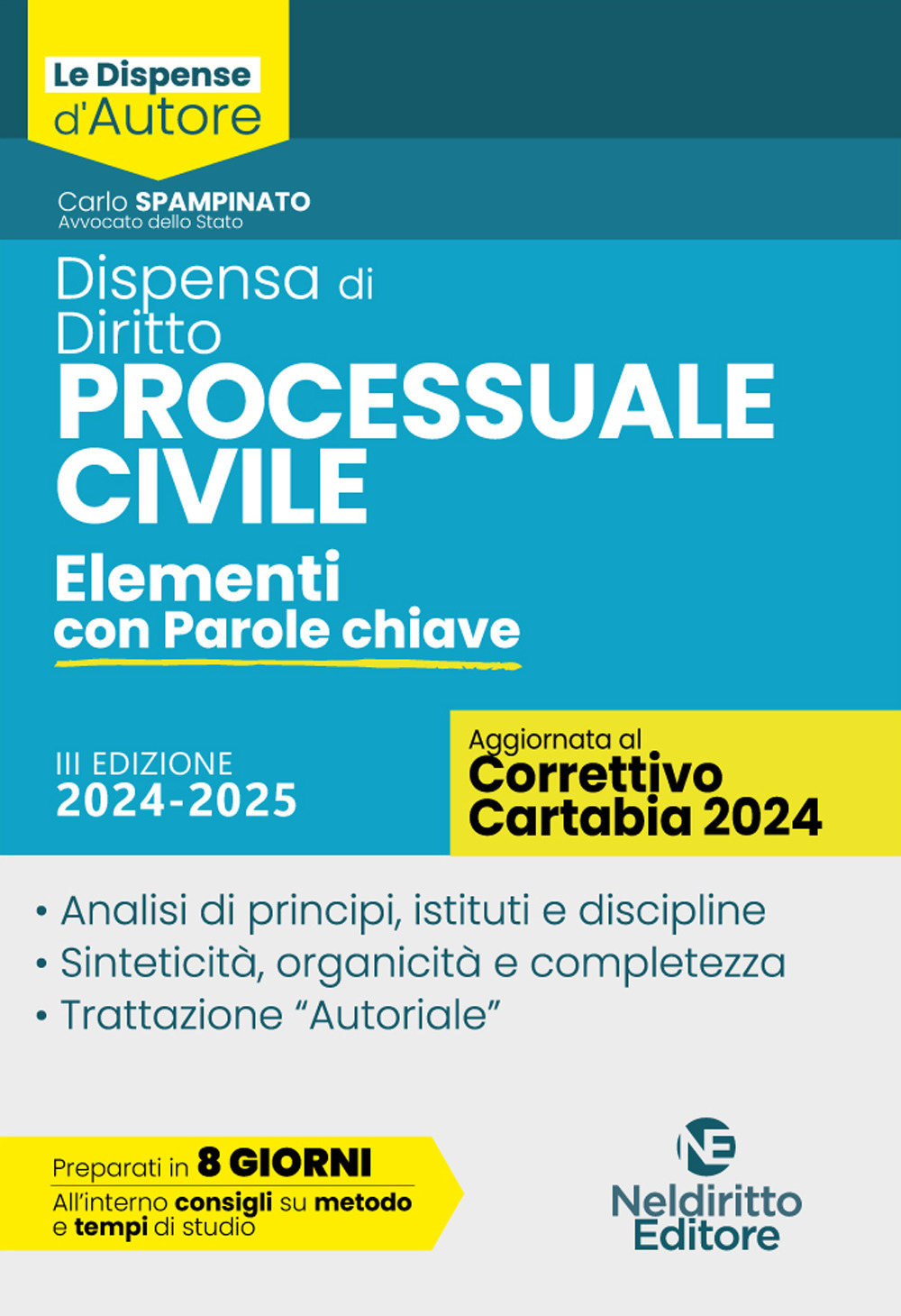 Dispensa di Procedura Civile. Aggiornata al Decreto Correttivo Cartabia D.Lgs. 31 ottobre 2024, n. 164