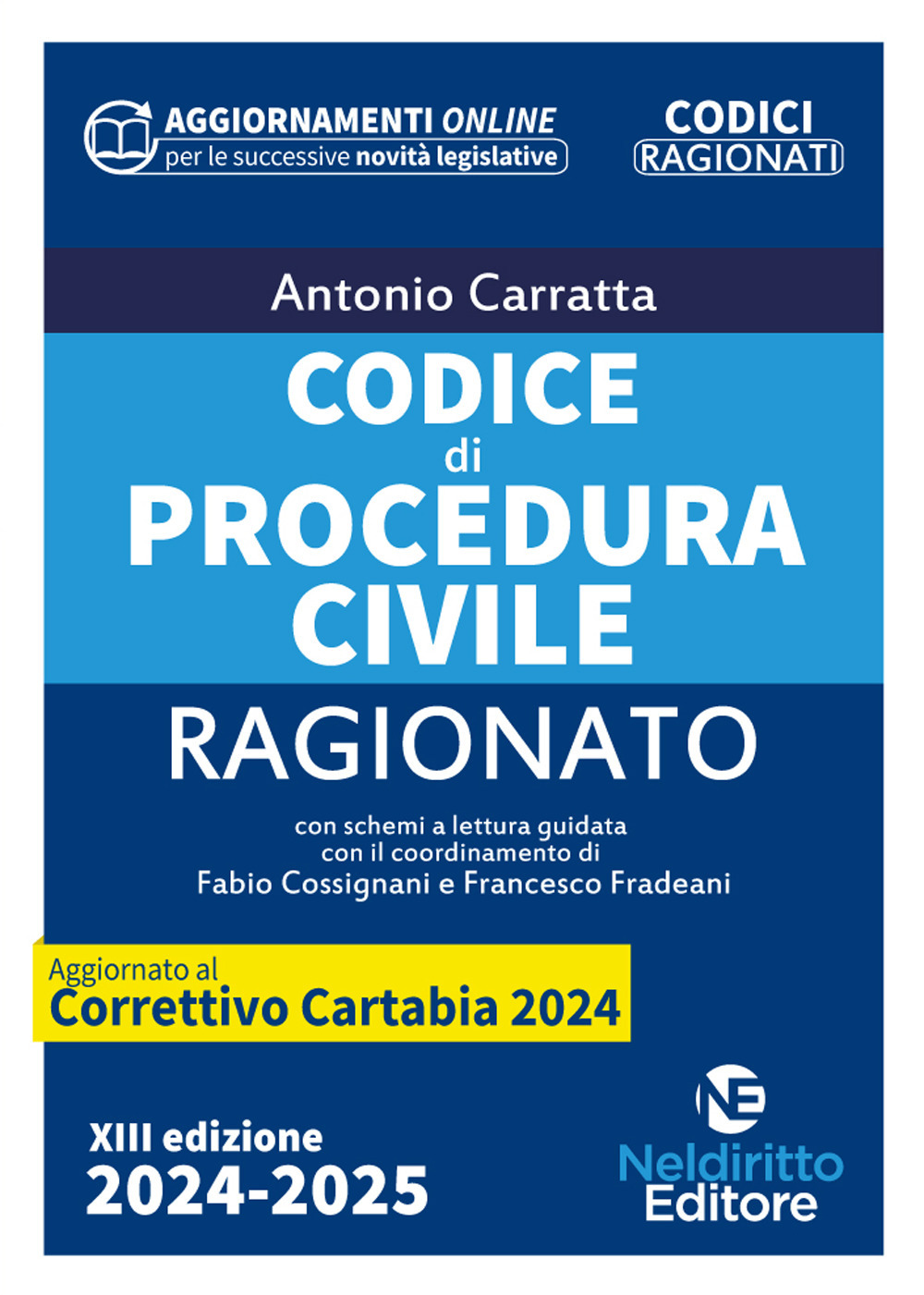 Codice ragionato di procedura civile aggiornato al decreto correttivo Cartabia