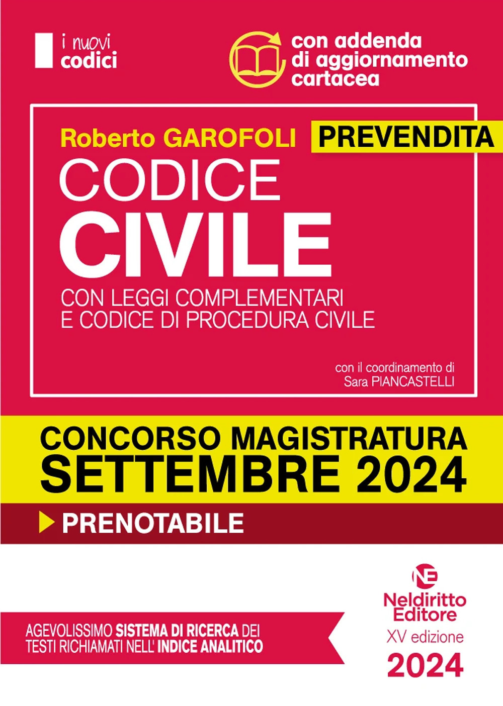 Codice civile con leggi complementari e codice di procedura civile