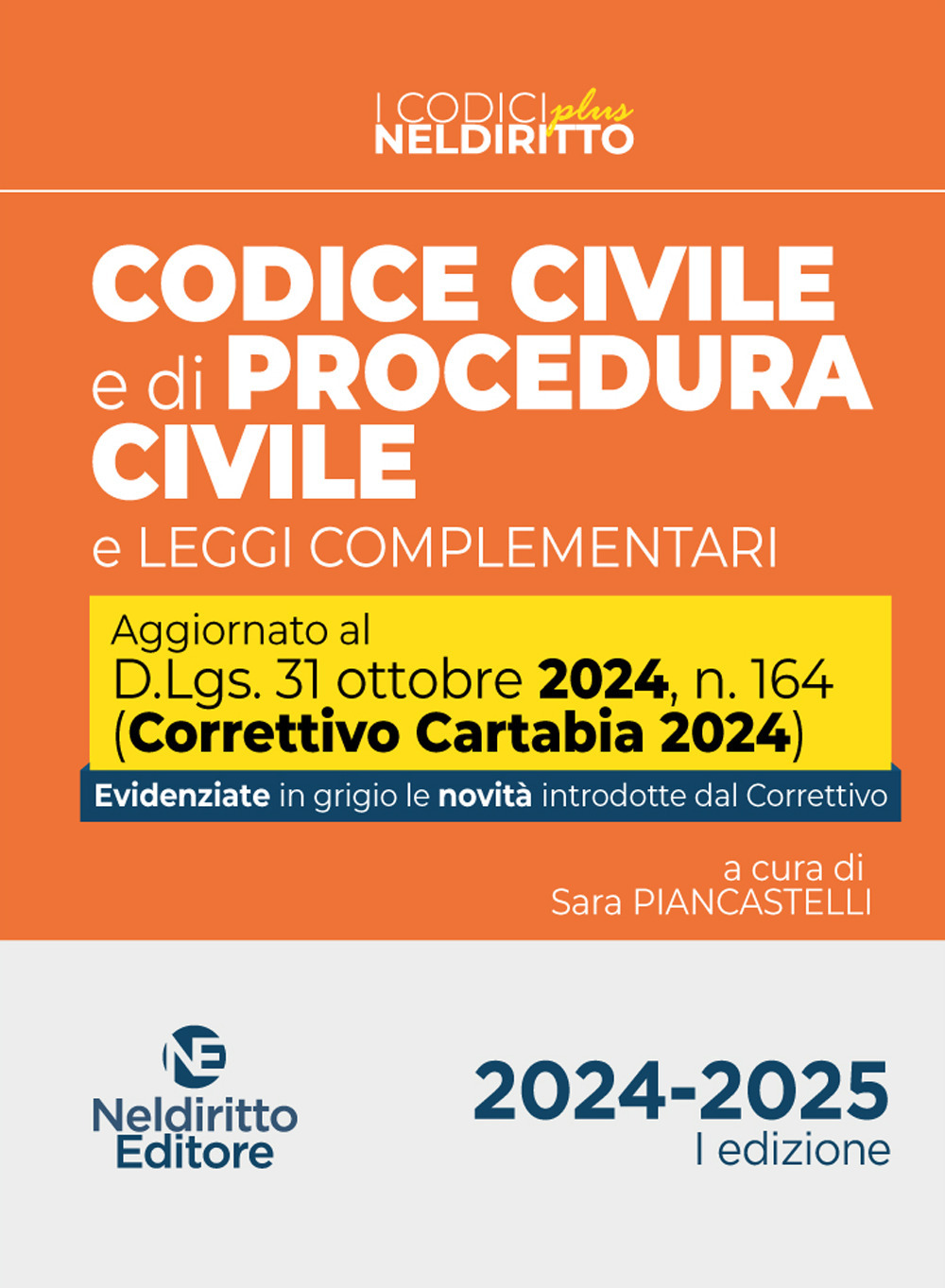 Codice civile e procedura civile plus aggiornato al decreto correttivo Cartabia