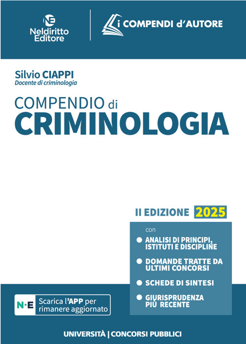 Compendio di criminologia. Nuova ediz.