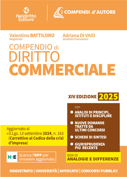 Compendio di diritto commerciale. Nuova ediz.