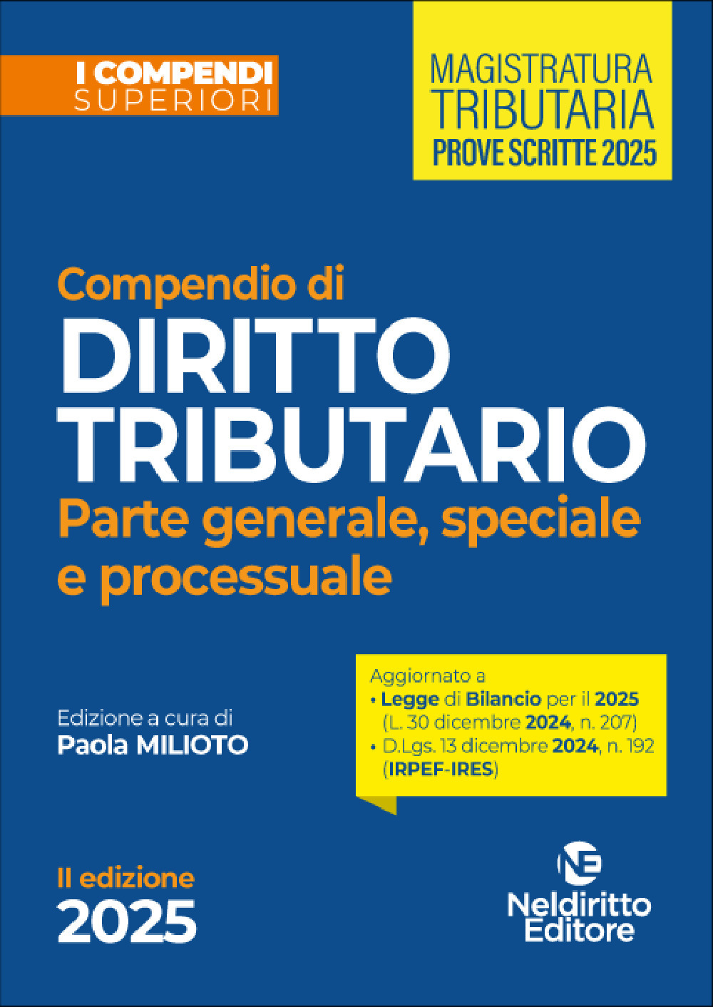 Compendio superiore di diritto tributario 2025