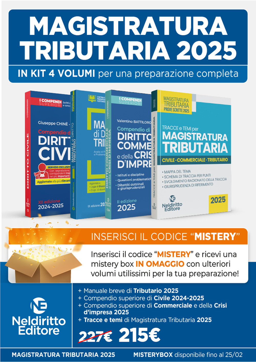 Magistratura Tributaria: kit 4 volumi per una preparazione completa