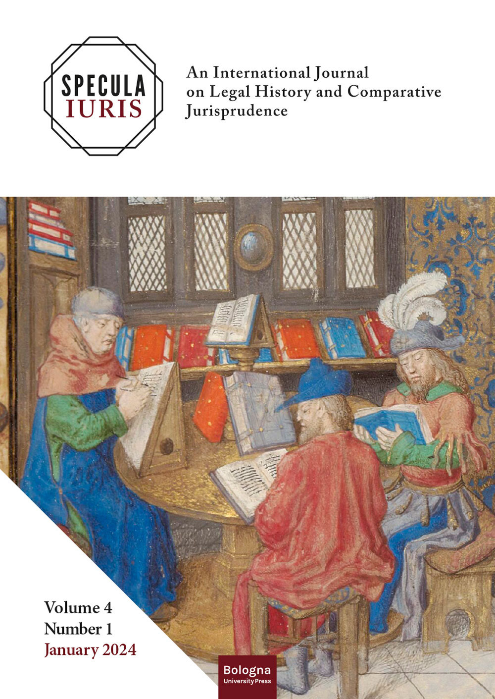 Specula Iuris. An international journal on legal history and comparative jurisprudence (2024). Ediz. bilingue. Vol. 4