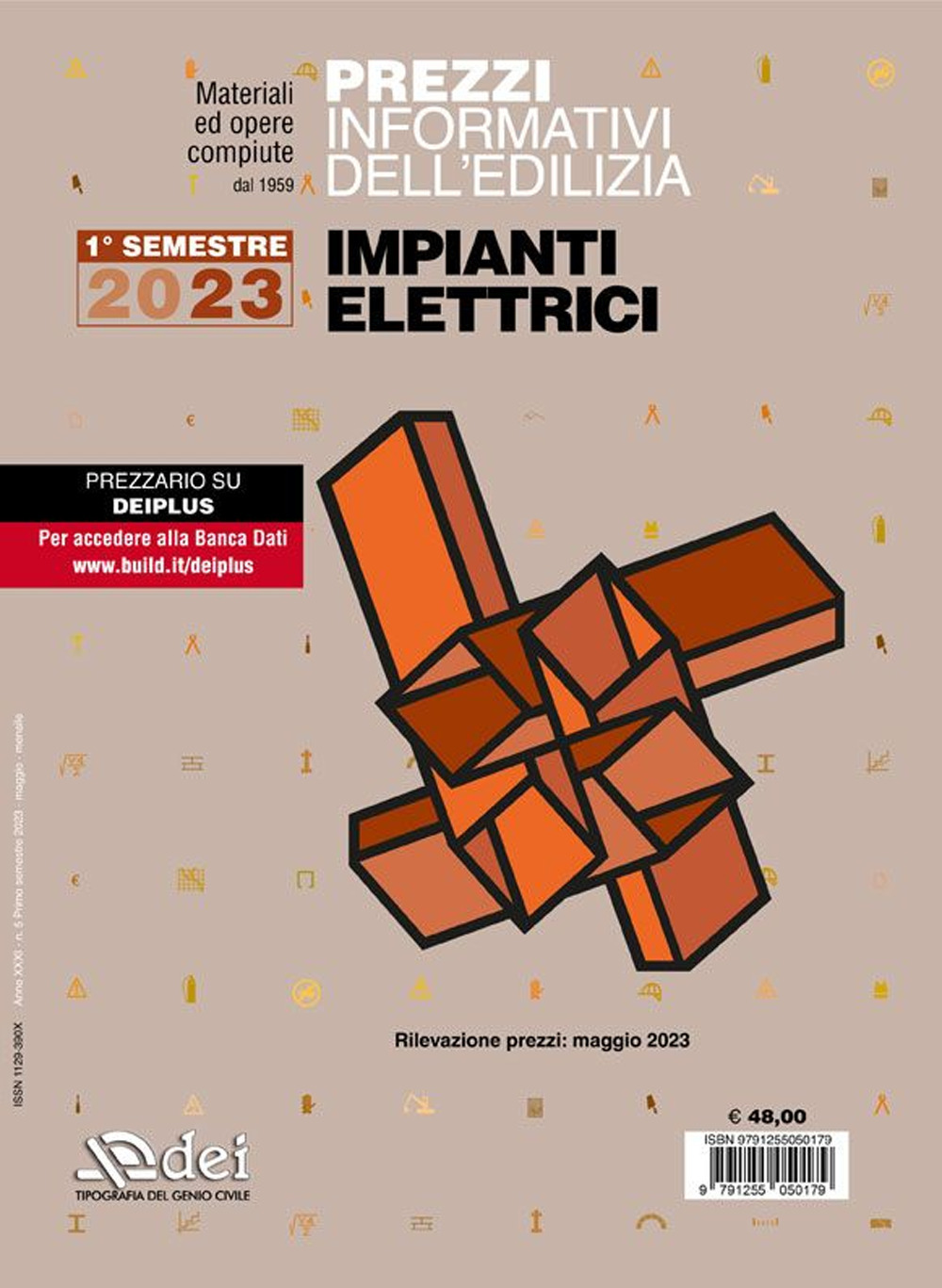 Prezzi informativi dell'edilizia. Impianti elettrici. 1º semestre 2023