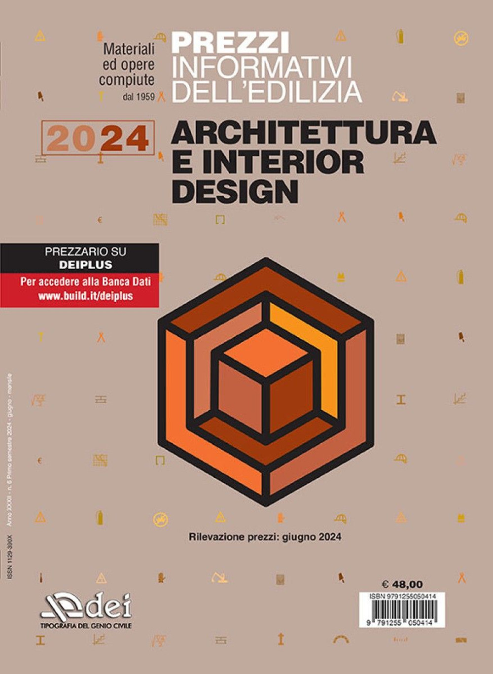 Prezzi informativi dell'edilizia. Architettura e interior design. Giugno 2024