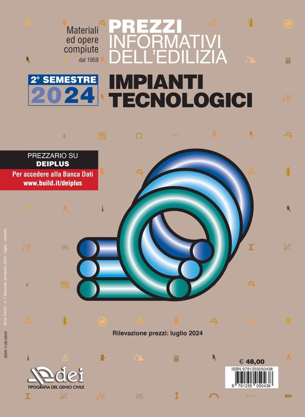 Prezzi informativi dell'edilizia. Impianti tecnologici. 2° semestre 2024. Materiali e opere compiute