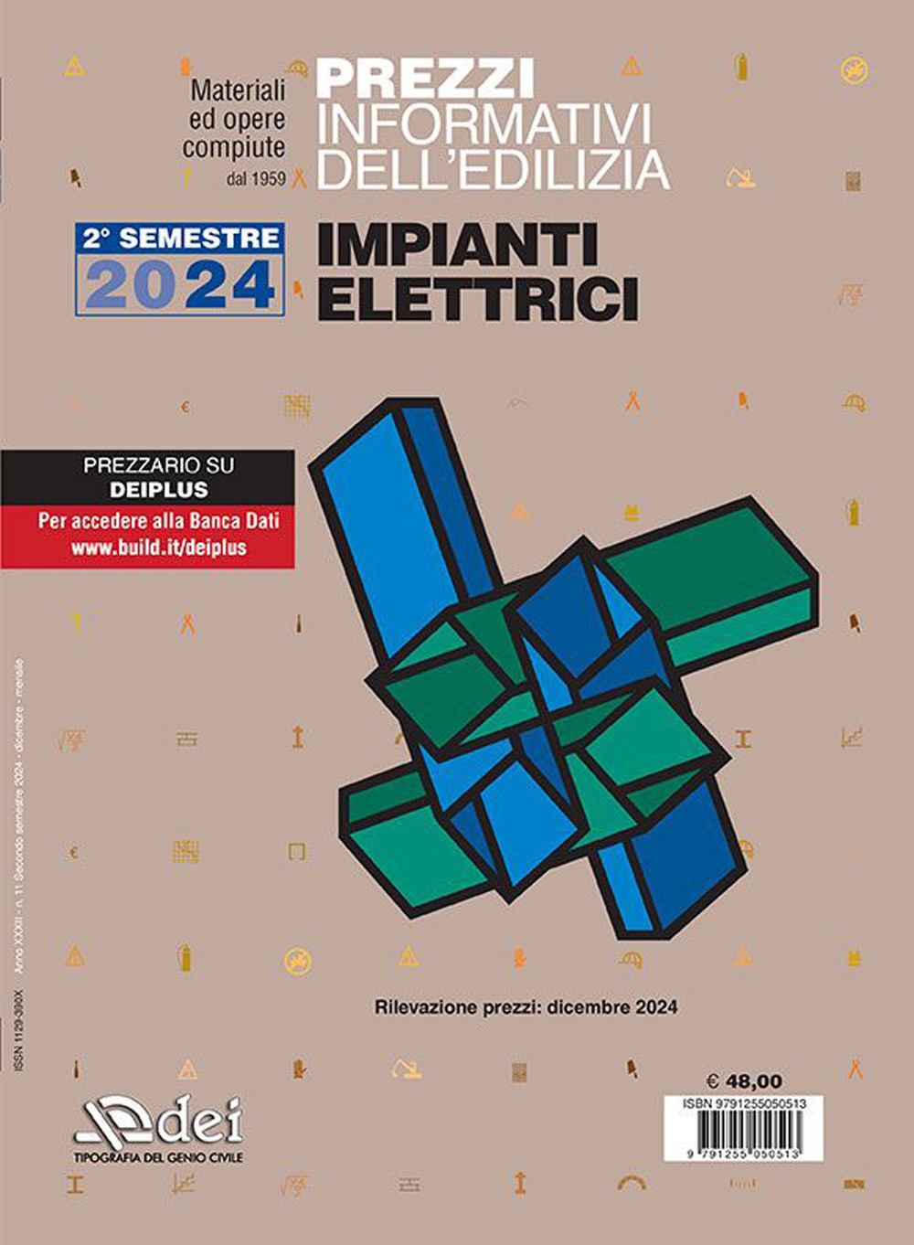 Prezzi informativi dell'edilizia. Impianti elettrici. 2º semestre 2024