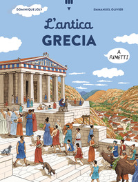 Copertina ANTICA GRECIA A FUMETTI 