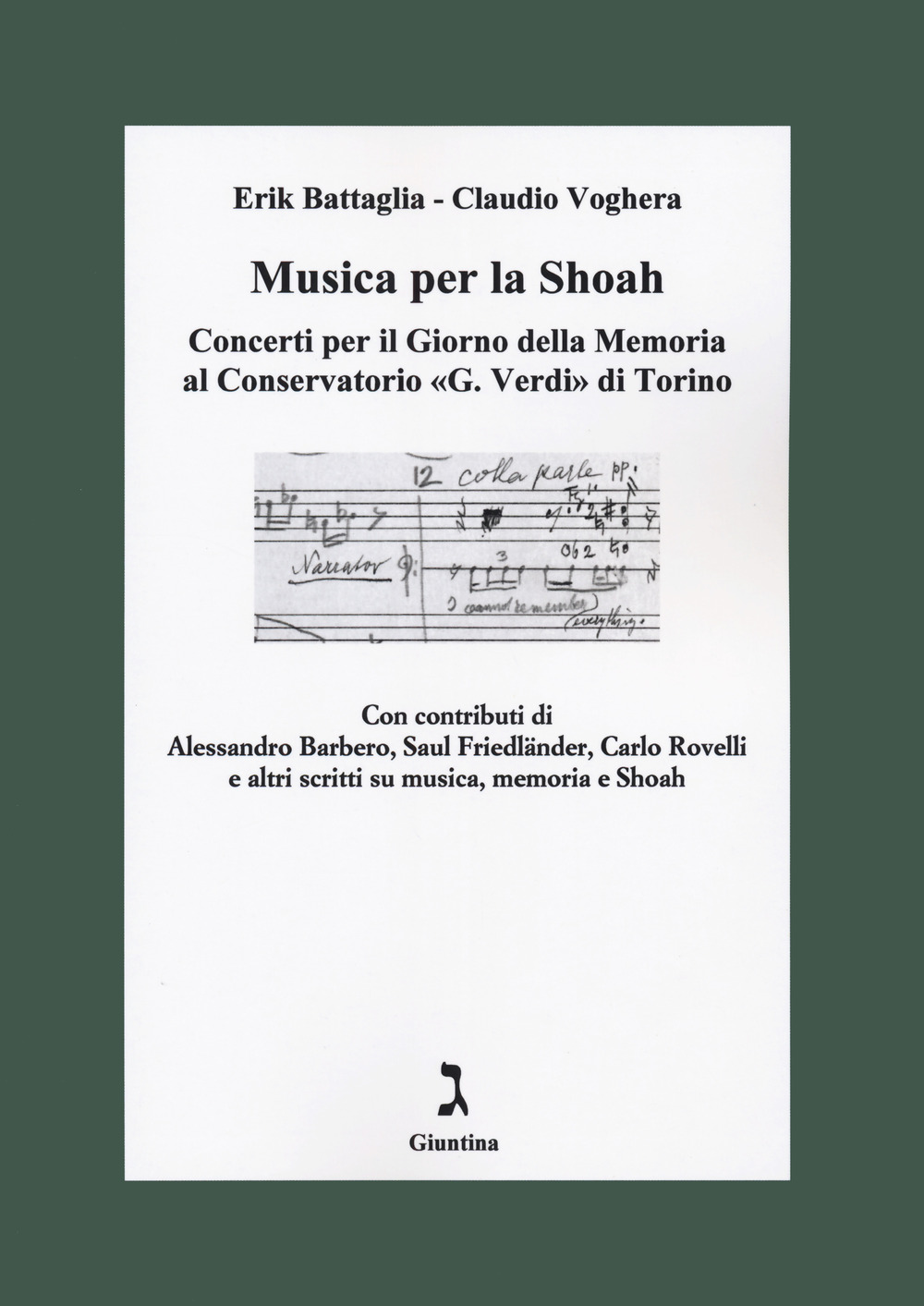 Musica per la Shoah. Concerti per il Giorno della Memoria al Conservatorio «G. Verdi» di Torino