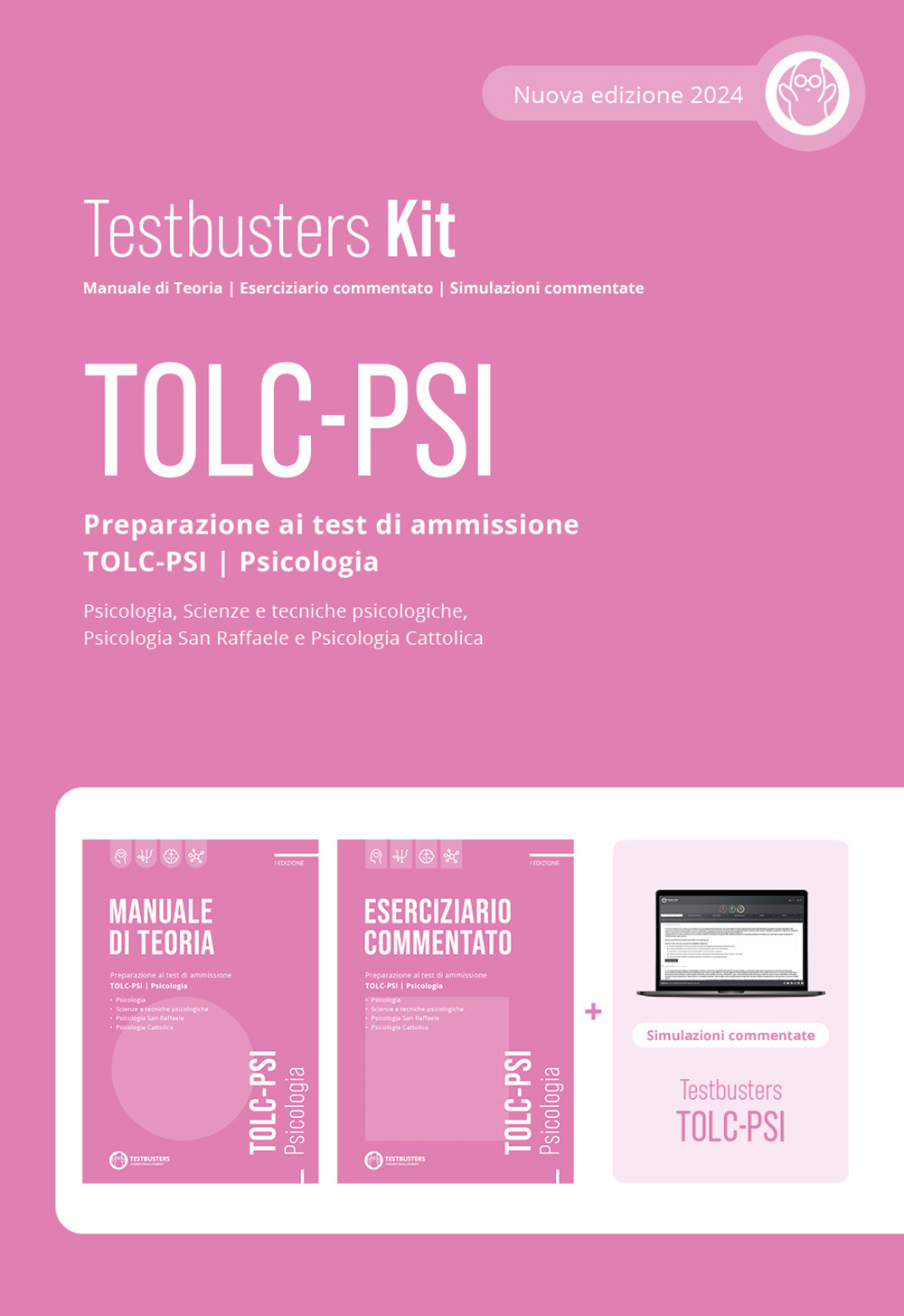 Testbusters TOLC-PSI. Preparazione al test di ammissione TOLC-PSI - Psicologia. Kit. Con software di simulazione