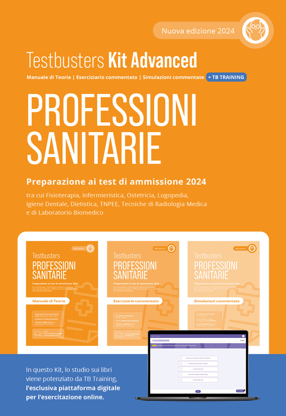 Professioni sanitarie. Kit advanced. Preparazione ai test di ammissione 2024. Con espansione online