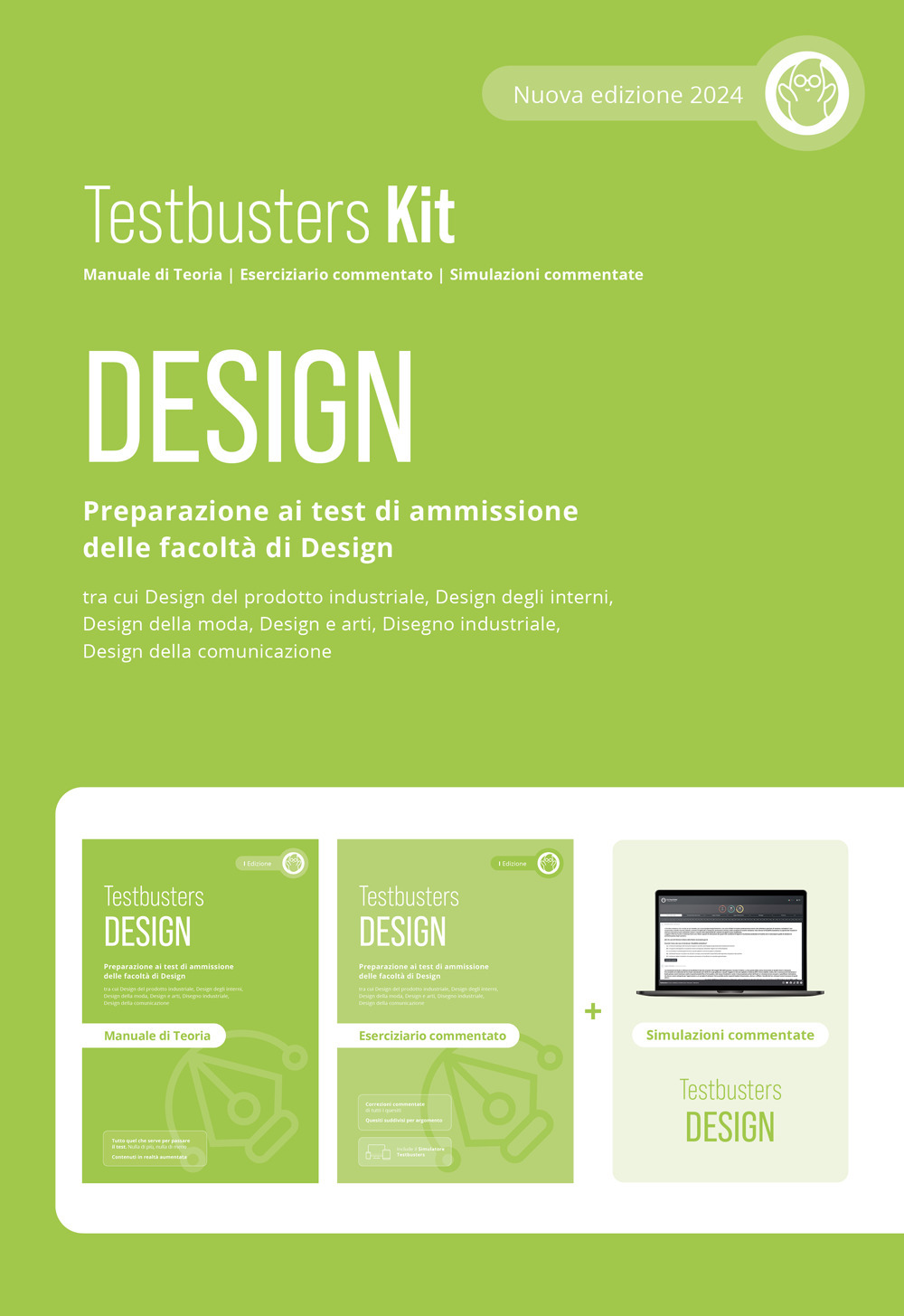 Design. Preparazione al test di ammissione delle facoltà di Design. Kit. Con software di simulazione