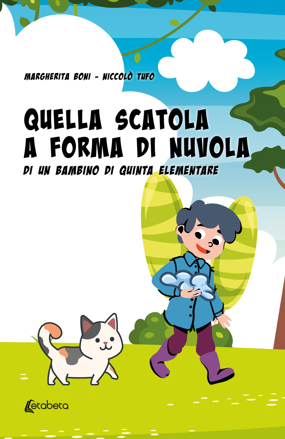 Quella scatola a forma di nuvola di un bambino di quinta elementare