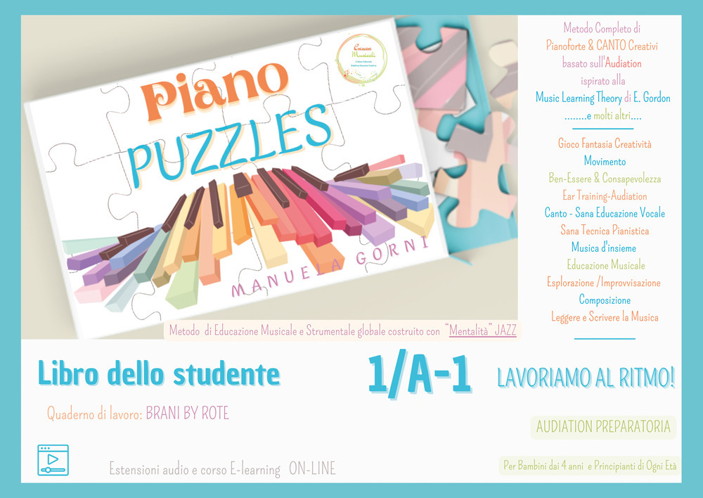 Piano Puzzles. Libro dello studente 1/A-1. Con espansione online