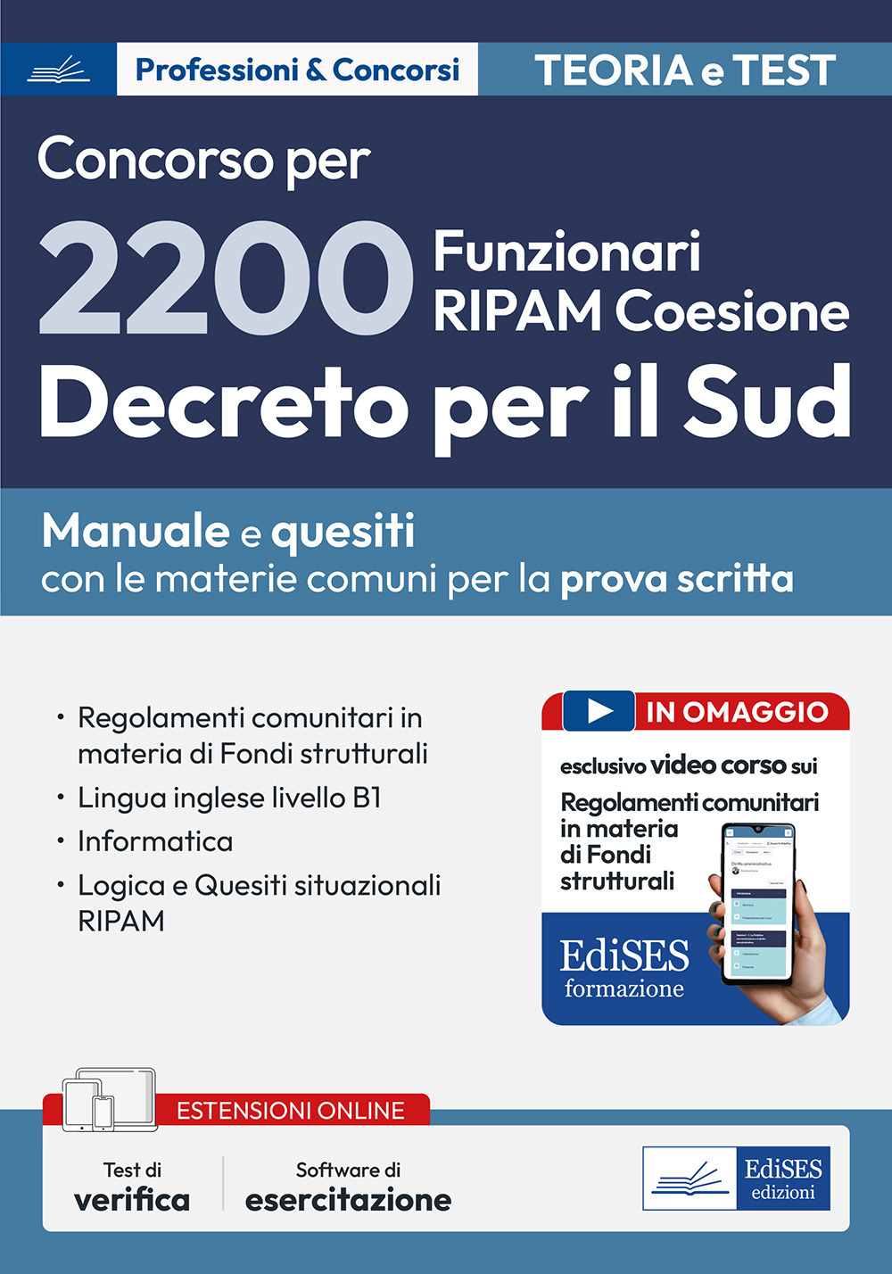 Concorso 2200 funzionari RIPAM coesione. Materie comuni a tutti i profili per la prova scritta