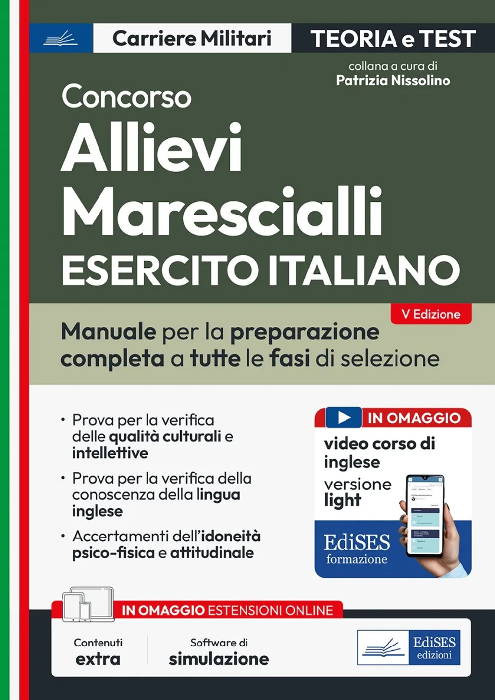 Concorso allievi marescialli Esercito Italiano. Con espansione online. Con software di simulazione