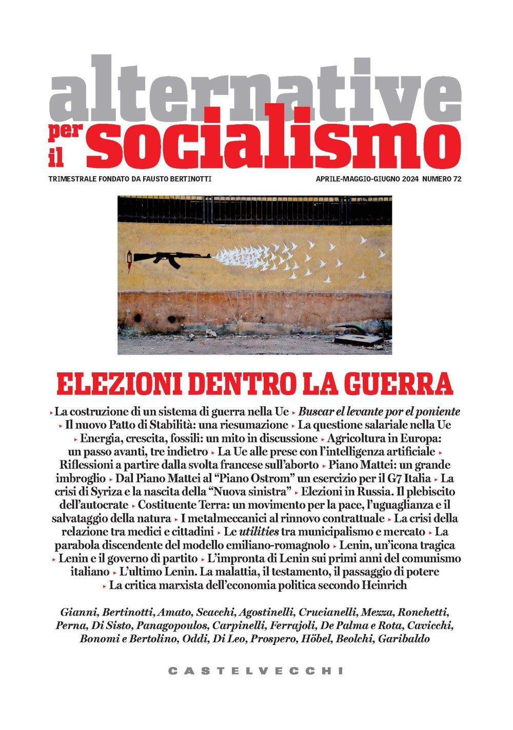 Alternative per il socialismo. Vol. 72: Elezioni dentro la guerra