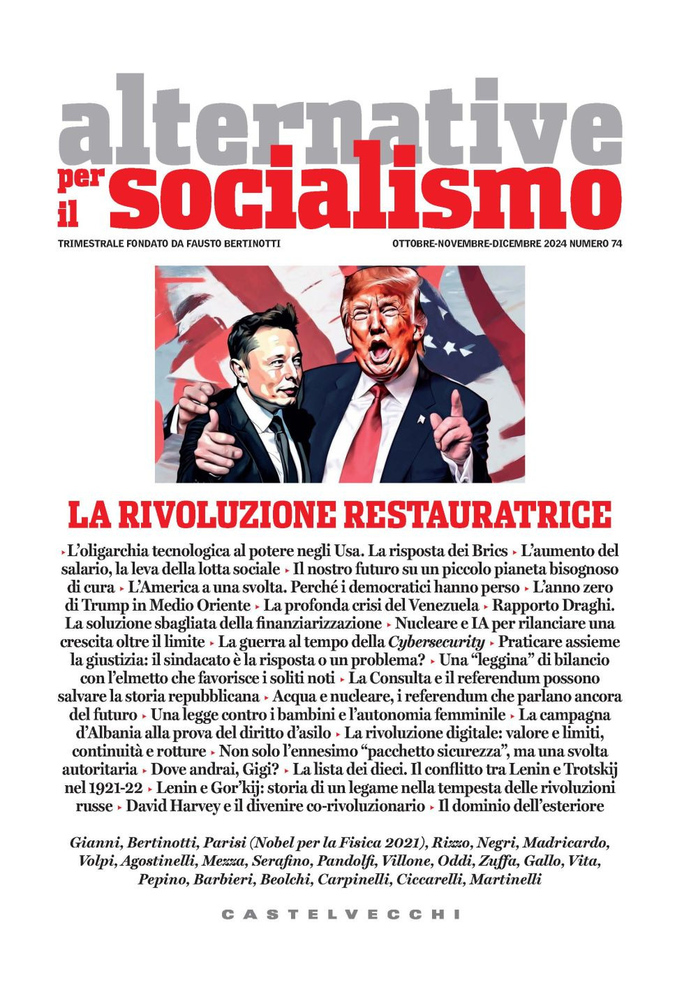 Alternative per il socialismo (2024). Vol. 74