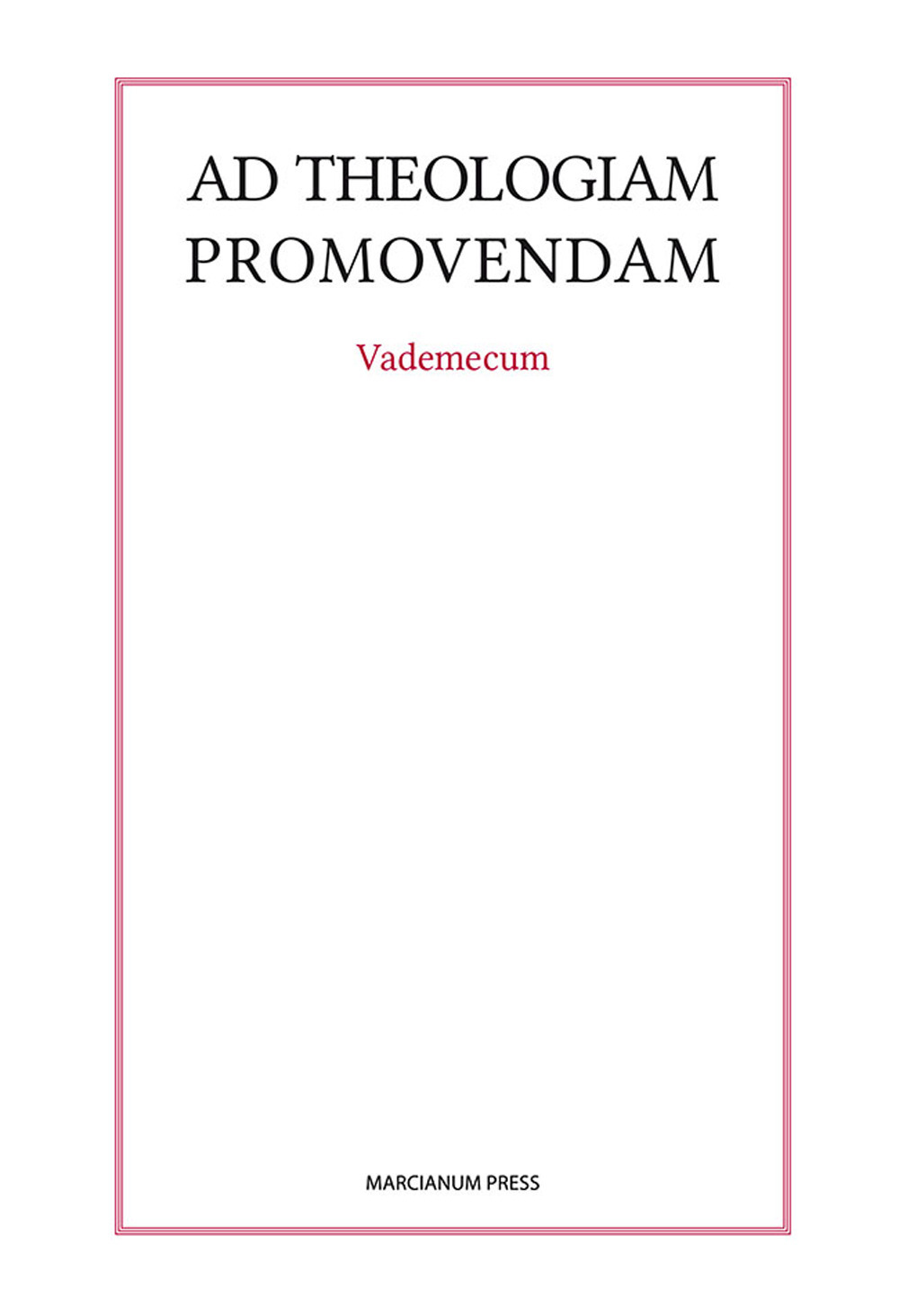 Ad theologiam promovendam