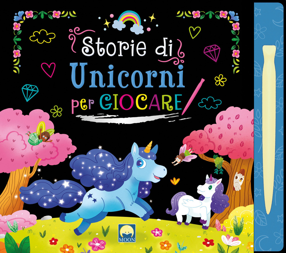 Storie di unicorni per giocare scratch