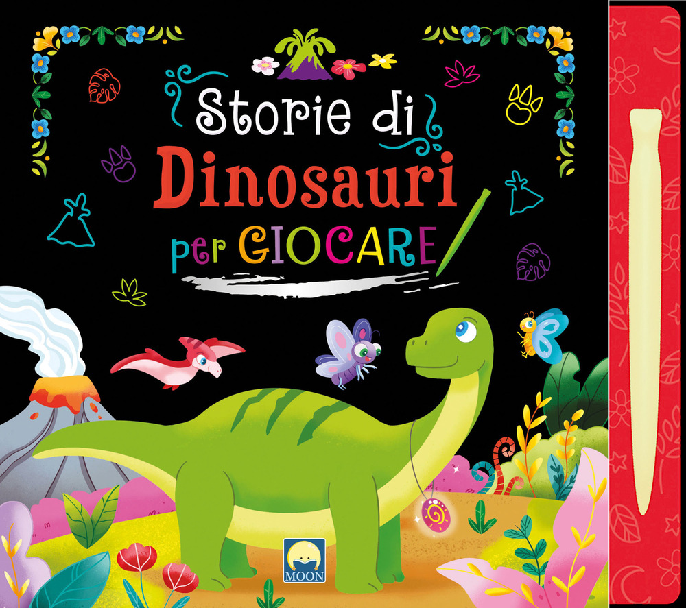 Storie di dinosauri per giocare scratch