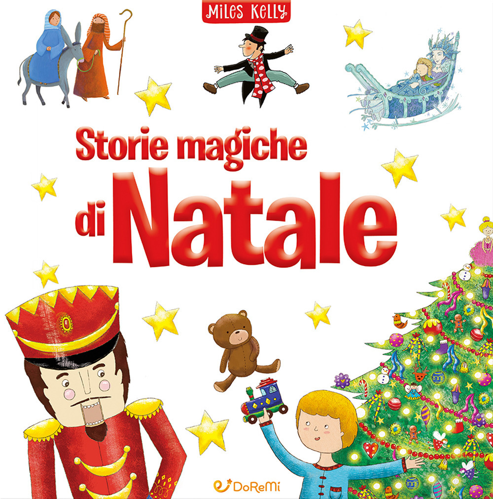 Storie magiche di Natale. Ediz. a colori. Con 6 matite bicolore e la gomma per cancellare