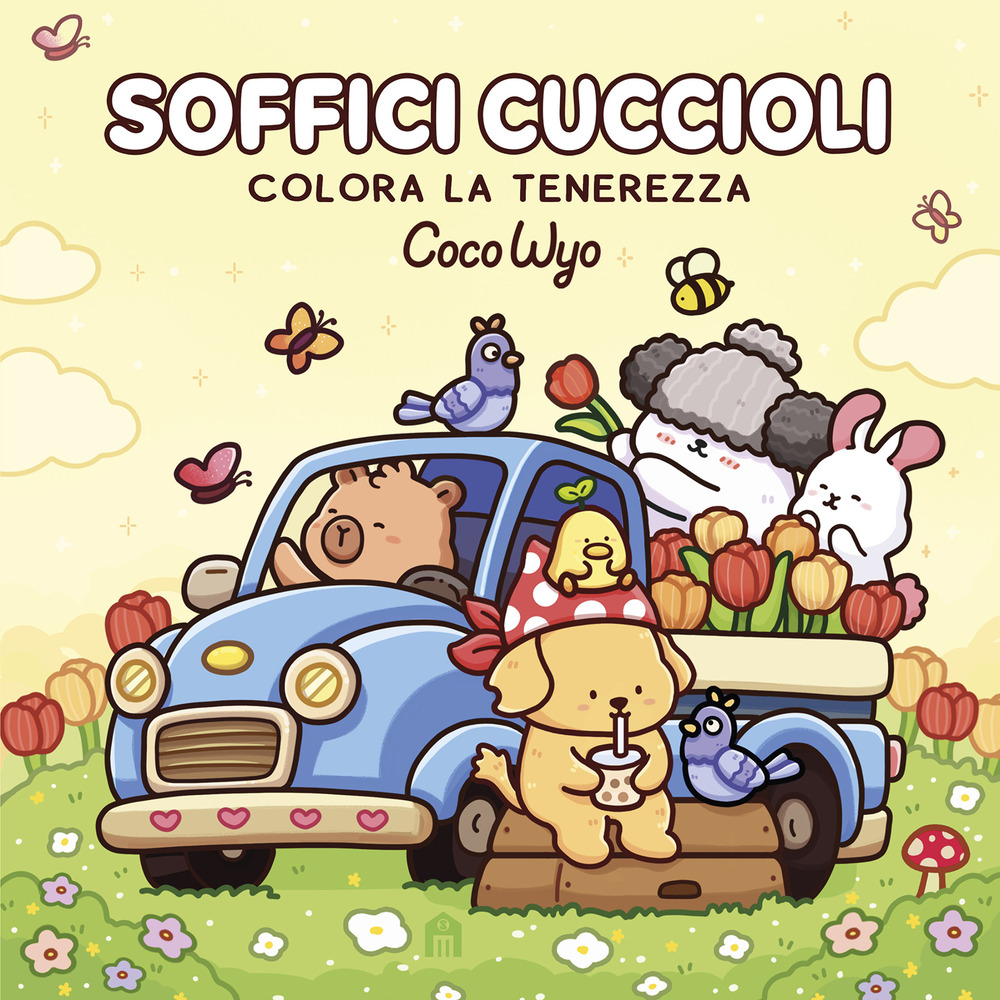 Soffici cuccioli. Libro da colorare per tutte le età (Gli originali Coco Wyo)