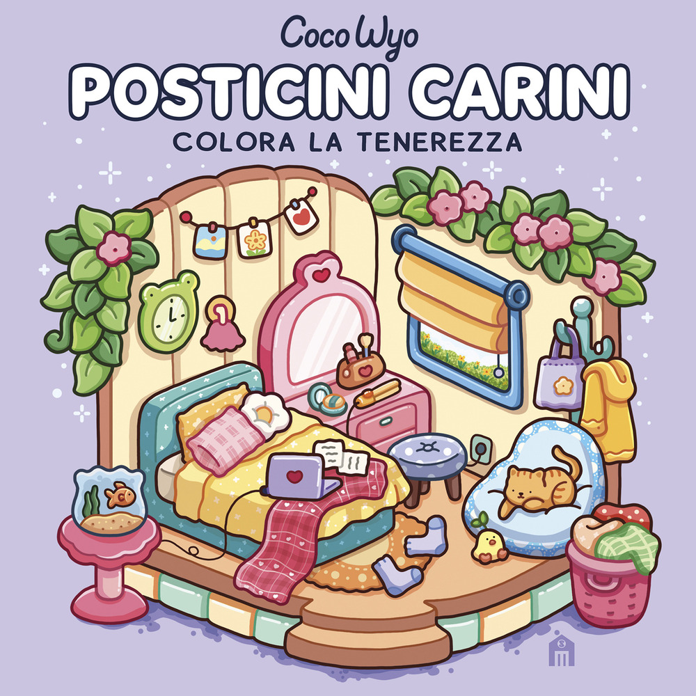 Posticini carini. Libro da colorare per tutte le età (Gli originali Coco Wyo)