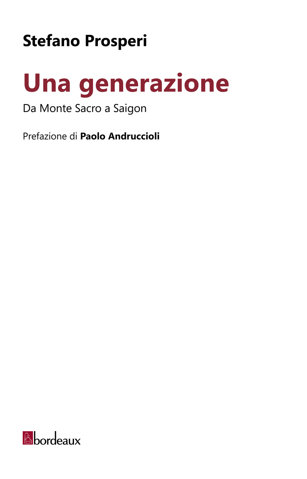 Una generazione