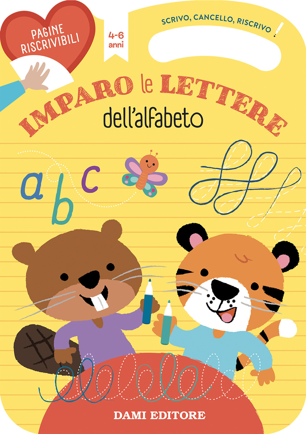 Imparo le lettere dell'alfabeto. Scrivo, cancello, riscrivo. Ediz. a colori. Con pennarello cancellabile