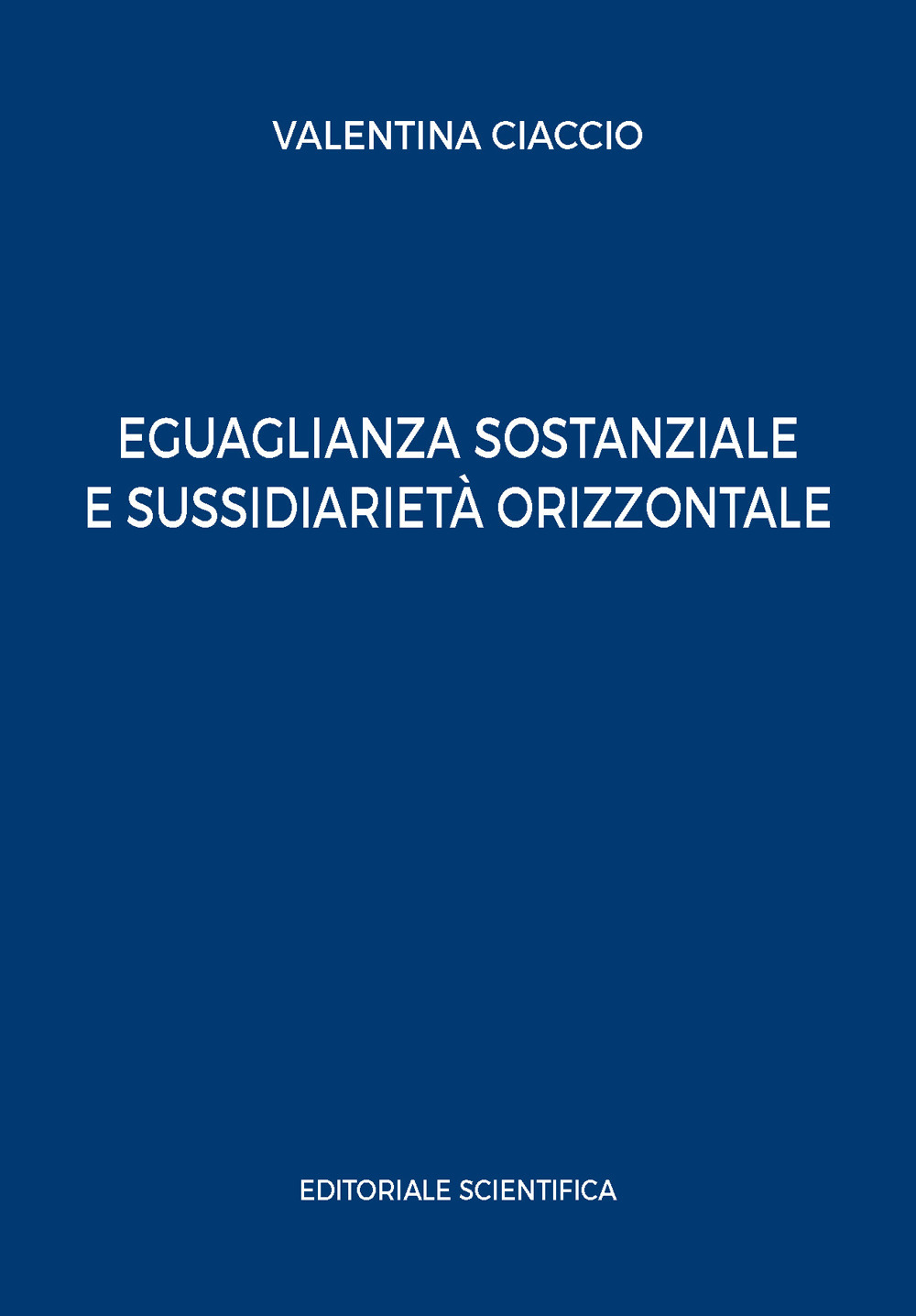 Eguaglianza sostanziale e sussidiarietà orizzontale