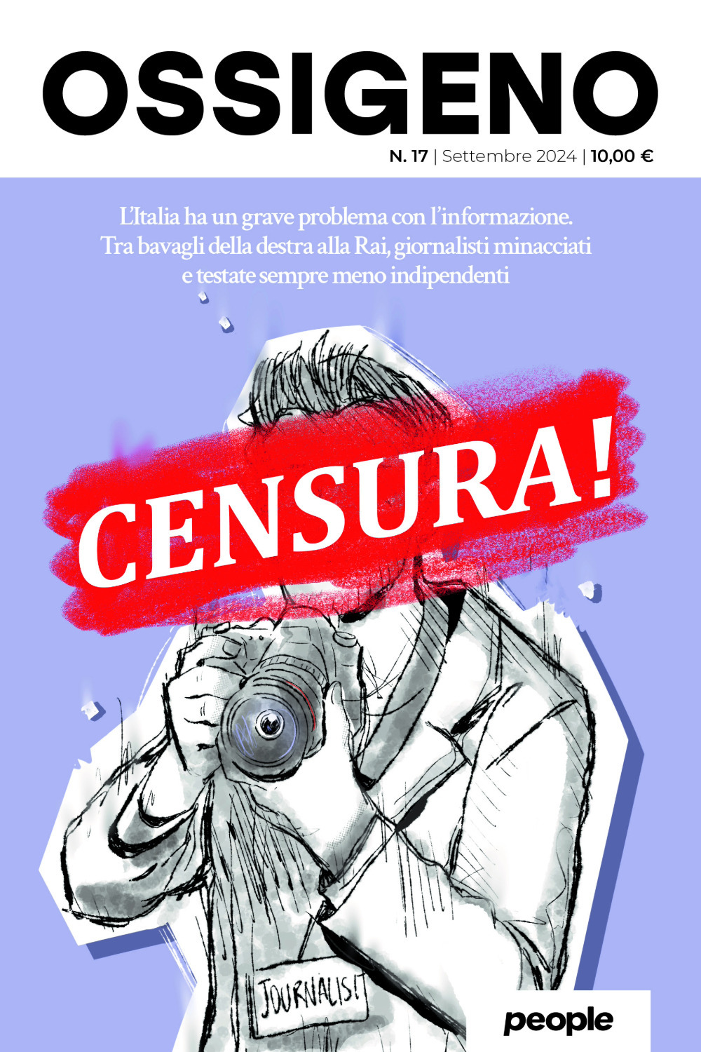 Ossigeno (2024). Vol. 17: Censura!