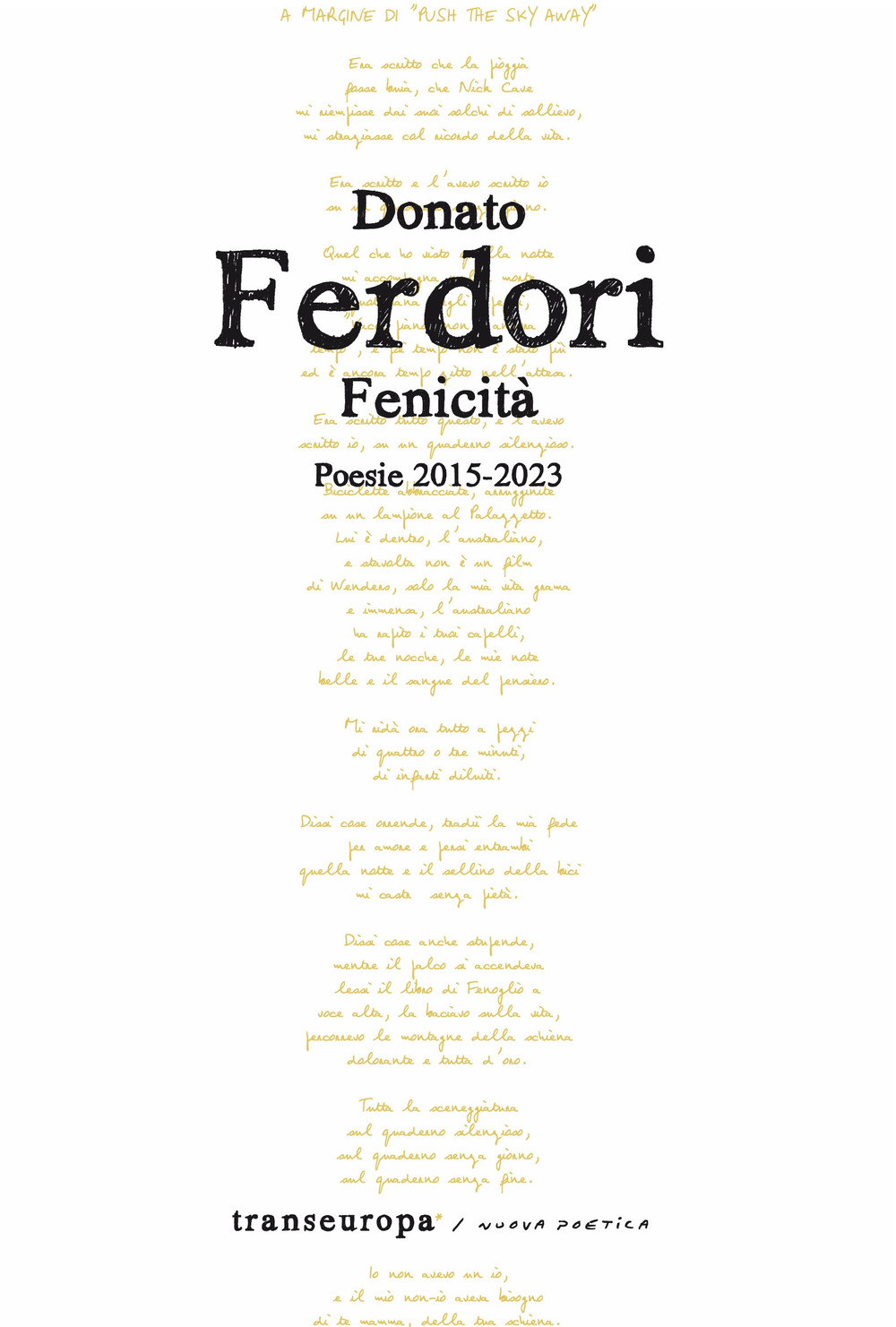 Fenicità. Poesie 2015-2023