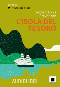 Copertina ISOLA DEL TESORO LETTO DA PIERFRANCESCO POGGI. CON ESPANSIONE ONLINE (L`) 