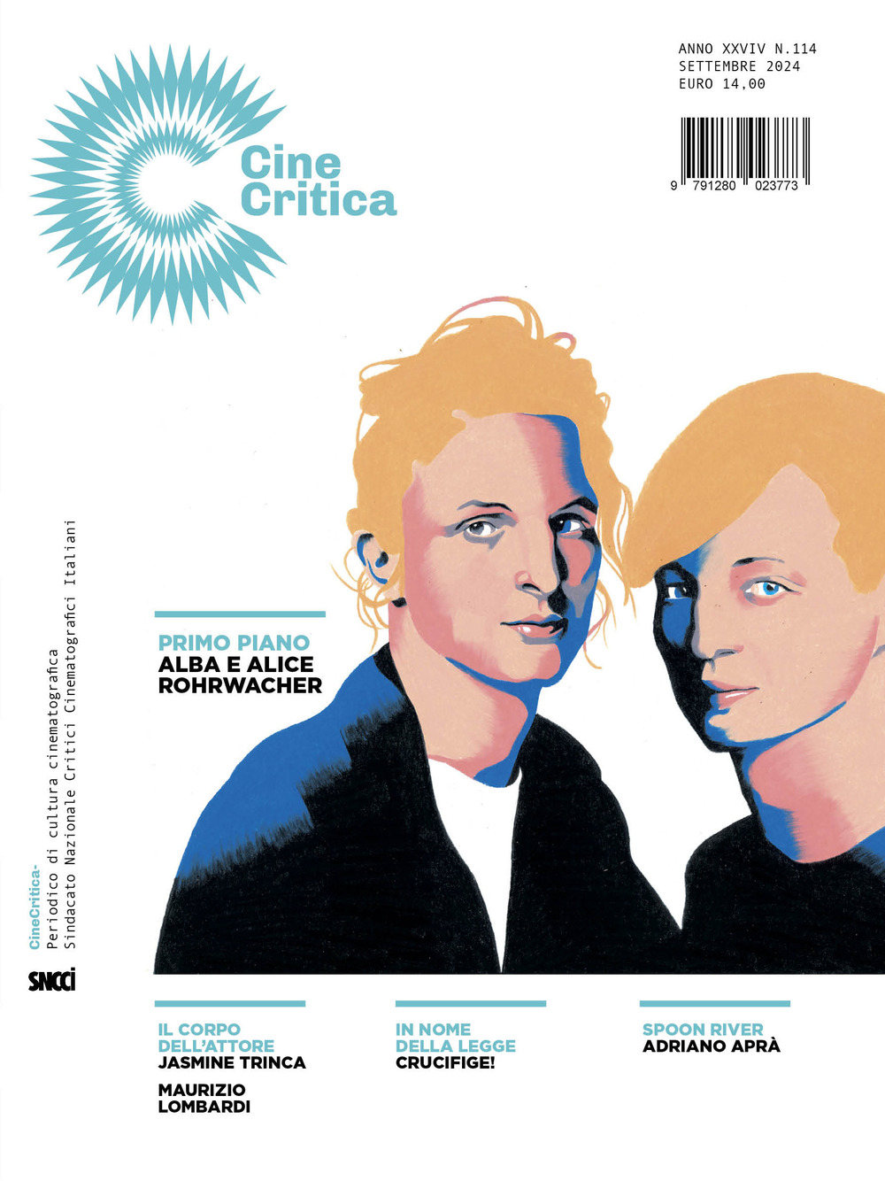 Cinecritica. Periodico di cultura cinematografica del sindacato sazionale critici cinematografici italiani (2024). Vol. 114