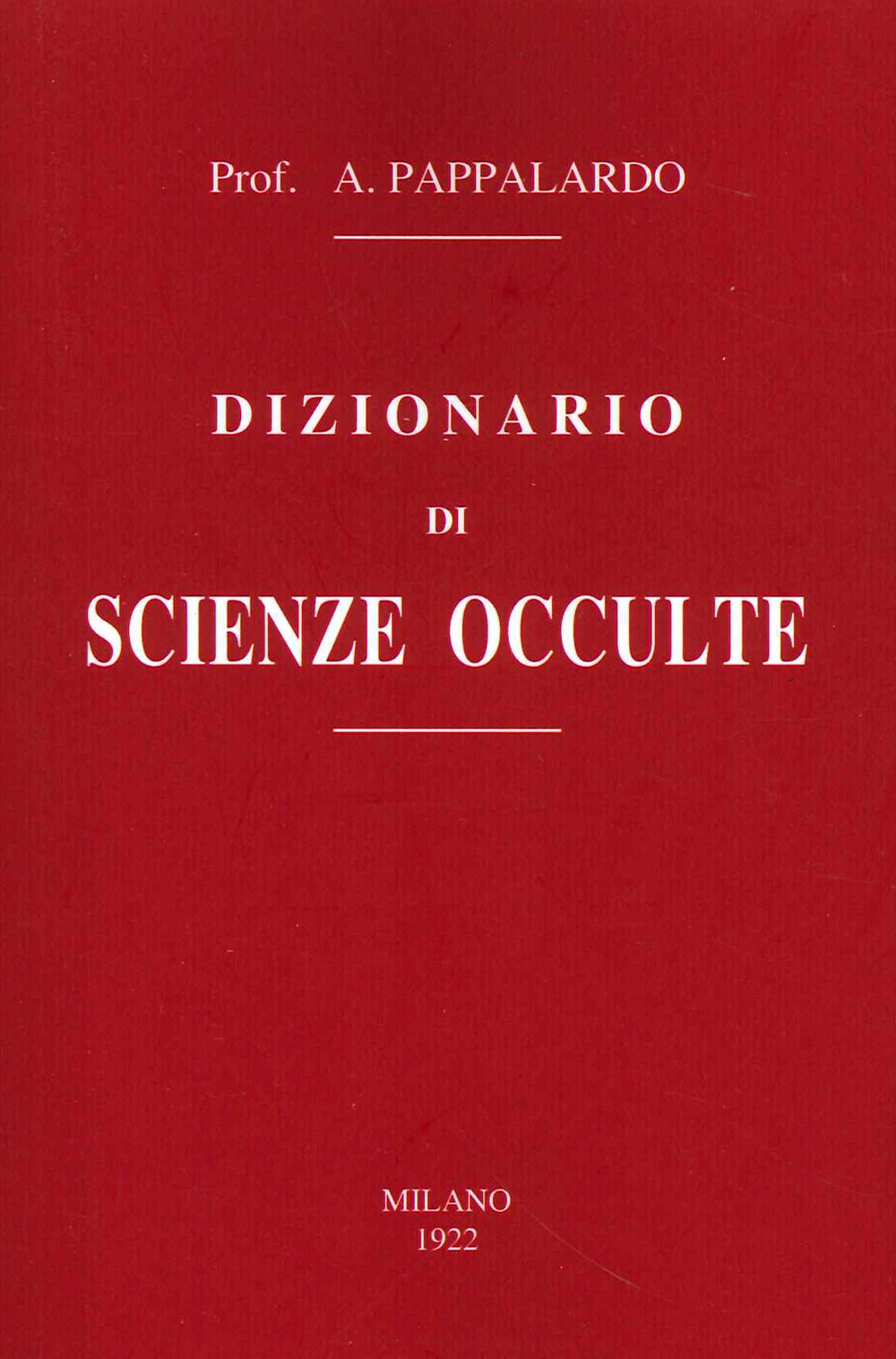 Dizionario di scienze occulte