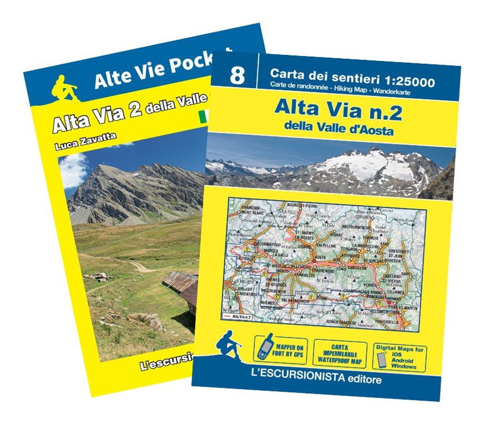 Alta via della Valle d'Aosta. Nuova ediz. Con carta 1:25.000. Vol. 2